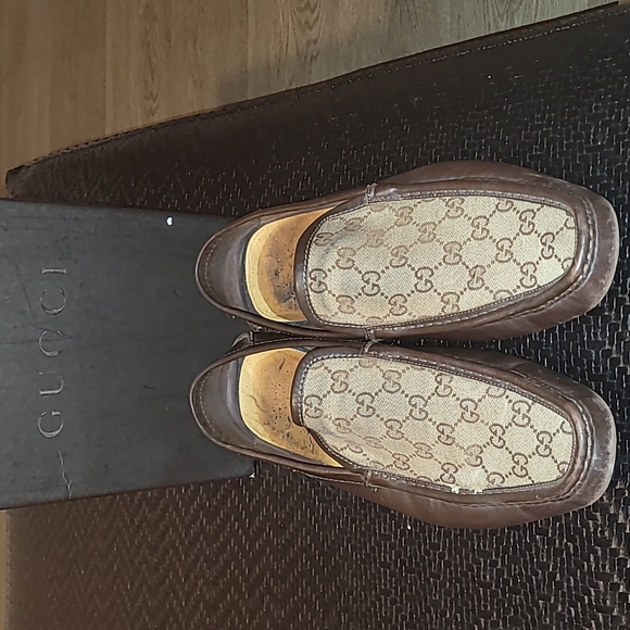 VINTAGE Gucci Florence Driver Mens sz 12 - Picture 4 of 4